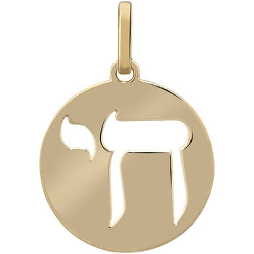 Pendentifs Médaille hébraïque Haï or 18 carats - Brillaxis - Modalova