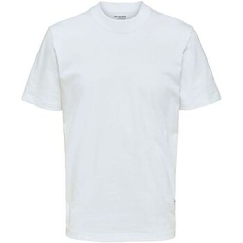 T-shirt 16077385 RELAXCOLMAN-BRIGHT WHITE - Selected - Modalova