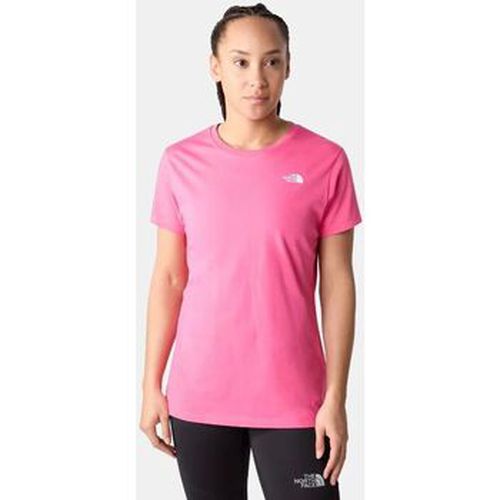 T-shirt NF0A4T1AN161 DOME TEE-PINK GLOW - The North Face - Modalova