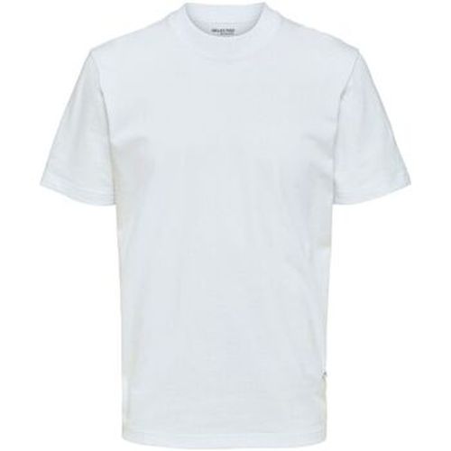 T-shirt 16077385 RELAXCOLMAN-BRIGHT WHITE - Selected - Modalova