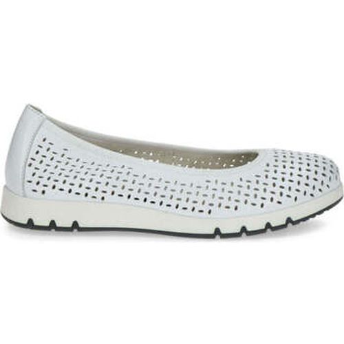 Ballerines white softnap casual closed ballerinas - Caprice - Modalova