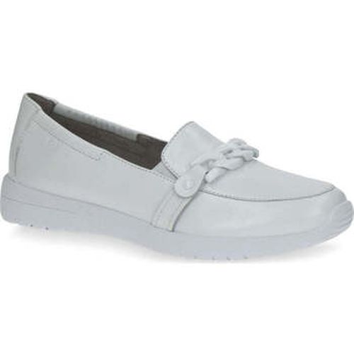 Mocassins white nappa casual closed loafers - Caprice - Modalova