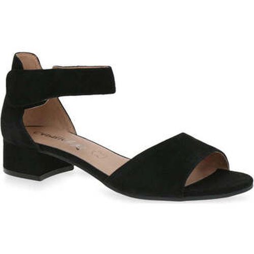 Sandales black suede elegant open sandals - Caprice - Modalova