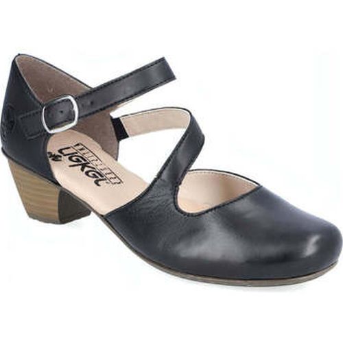 Sandales black casual part-open sandals - Rieker - Modalova