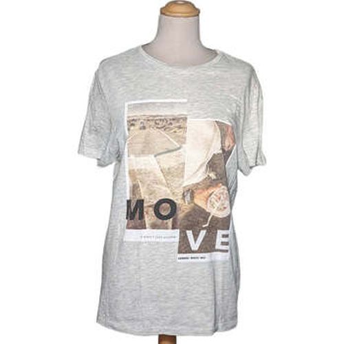 T-shirt top manches courtes 36 - T1 - S - Bershka - Modalova