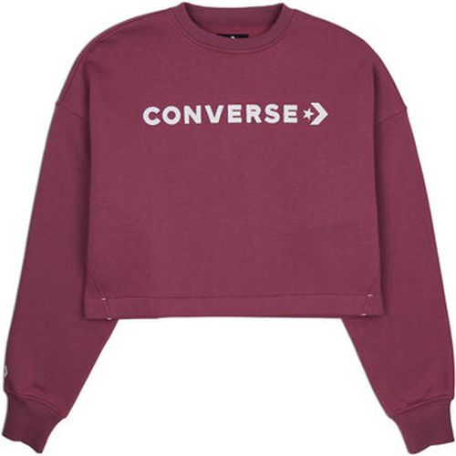 Sweat-shirt EMBROIDERED CROPPED CREW - Converse - Modalova