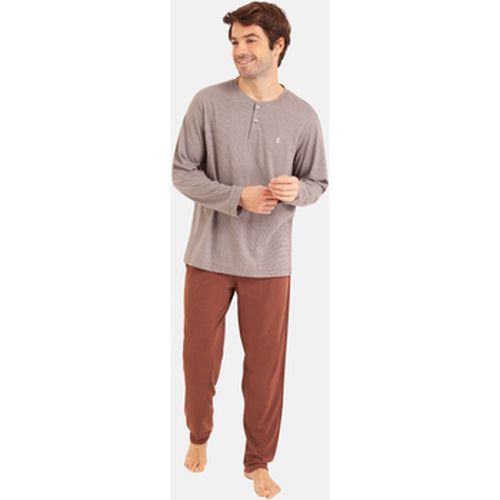 Pyjamas / Chemises de nuit Pyjama long col T Coton Bio - Eminence - Modalova