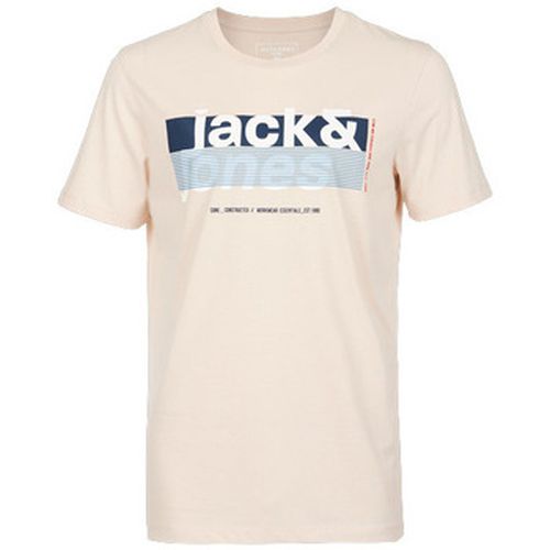 T-shirt TEE SHIRT JCOELIAS TEE SS CREW - MOONBEAM - XL - Jack & Jones - Modalova