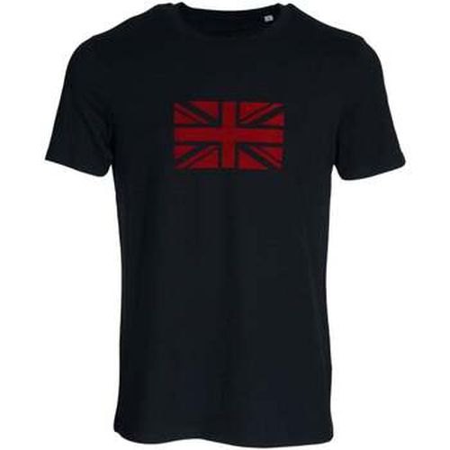 T-shirt T-shirt noir "Union Jack" en coton bio - Harrington - Modalova