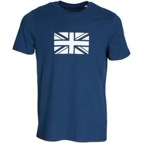 T-shirt T-shirt bleu "Union Jack" en coton bio - Harrington - Modalova