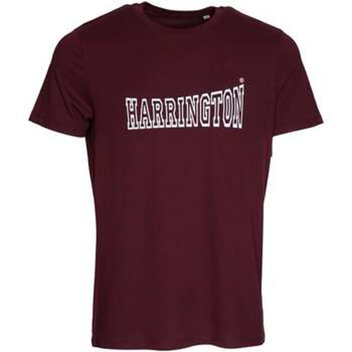 T-shirt T-shirt bordeaux en coton bio - Harrington - Modalova