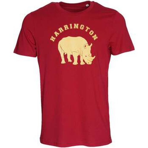T-shirt T-shirt rouge "Rhino" en coton bio - Harrington - Modalova