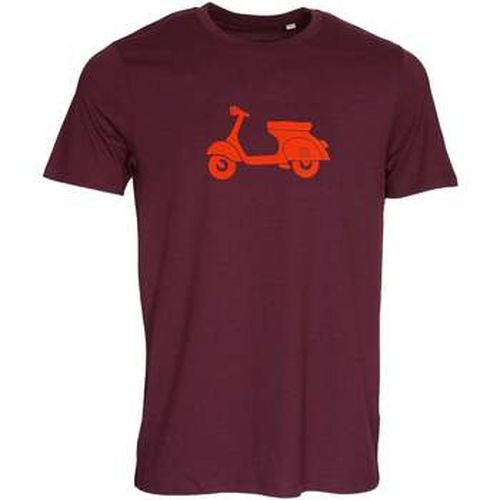 T-shirt T-shirt bordeaux "Scoot" en coton bio - Harrington - Modalova