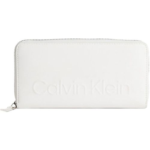 Portefeuille Zippé logo relief - Calvin Klein Jeans - Modalova