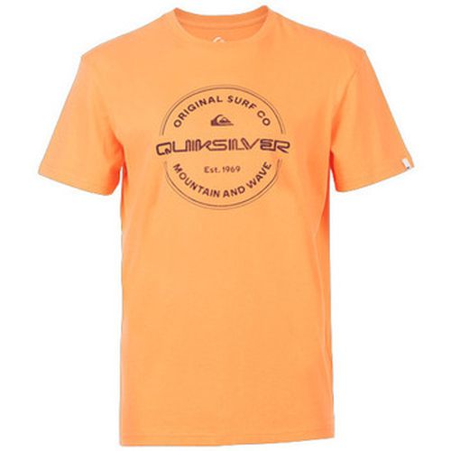 T-shirt CROP CIRCLE FLAXTON YM - FRESH SALMON - XS - Quiksilver - Modalova