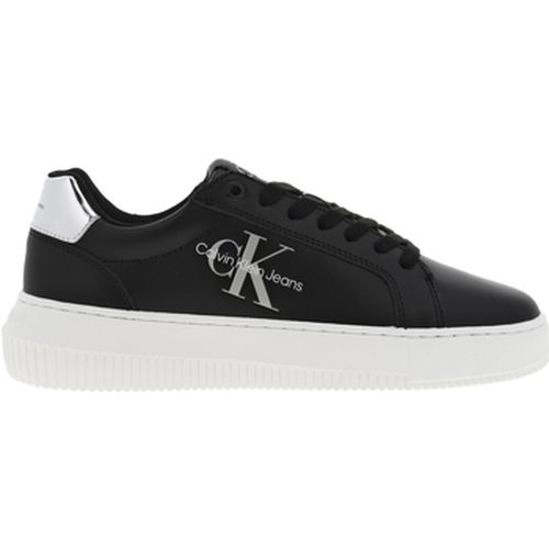 Baskets Sneakers cuir talon plateforme - Calvin Klein Jeans - Modalova