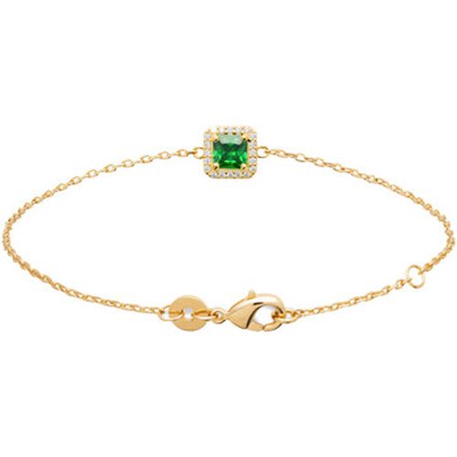 Bracelets Bracelet plaqué or medaillon vert - Brillaxis - Modalova