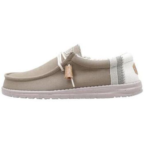 Chaussures bateau WALLY LINEN NATURAL - HEY DUDE - Modalova