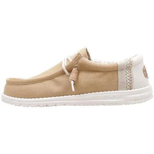 Chaussures bateau WALLY LINEN NATURAL - HEY DUDE - Modalova