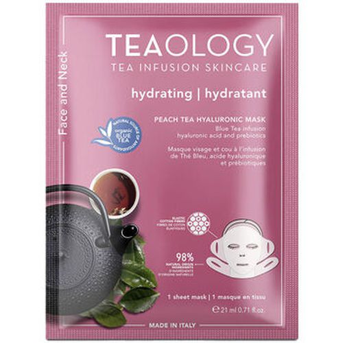 Masques Face And Neck Peach Tea Hyaluronic Mask - Teaology - Modalova