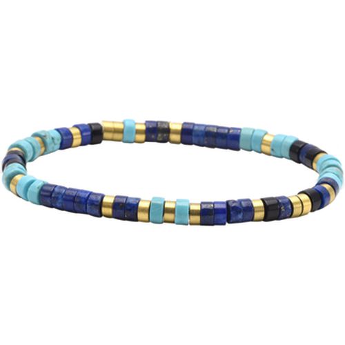 Bracelets Bracelet Perles Heishi 4mm Lapis Lazuli -Small-16cm - Sixtystones - Modalova