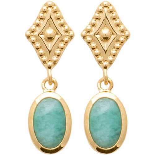 Boucles oreilles Boucles d'oreilles amazonite - Brillaxis - Modalova