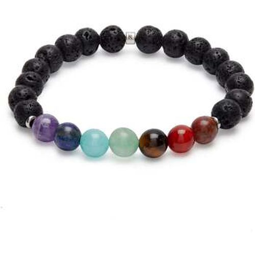 Bracelets Bracelet en Pierres de Lave "Guérison des 7 chakras" - Karma Yoga Shop - Modalova