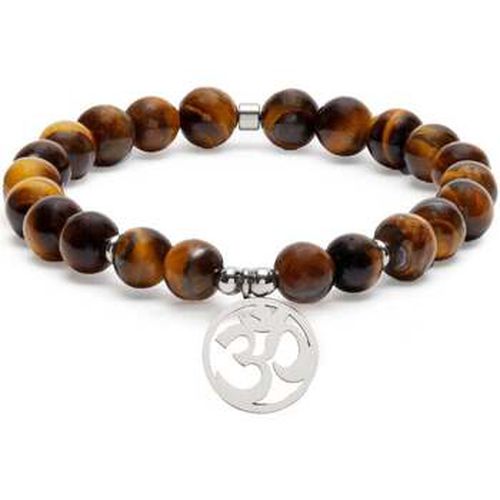 Bracelets Bracelet "OM" en Oeil de Tigre - Karma Yoga Shop - Modalova