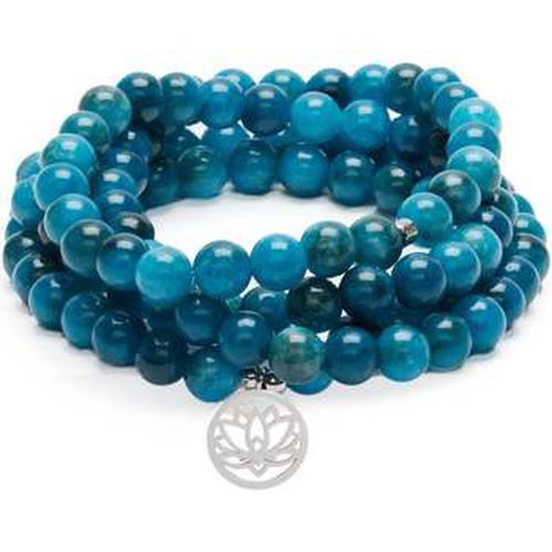 Bracelets Bracelet Mala "Révélation" de 108 perles en Apatite - Karma Yoga Shop - Modalova