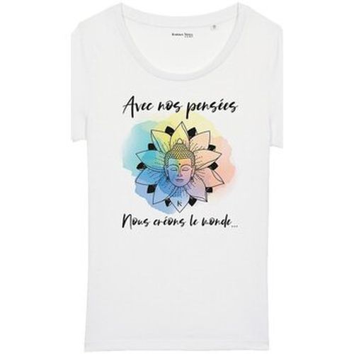 T-shirt T-Shirt "Créons le monde" en Coton Bio - Karma Yoga Shop - Modalova
