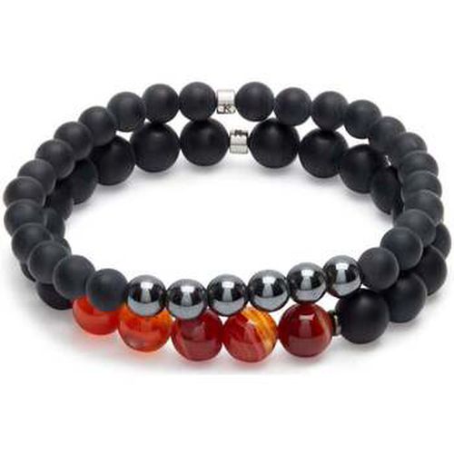 Bracelets Double Bracelet "Ancrage Equilibre" en Agate et Hématite - Karma Yoga Shop - Modalova