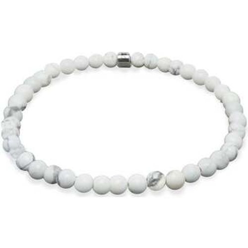 Bracelets Mini Bracelet en Howlite Blanche "Energie" - Karma Yoga Shop - Modalova