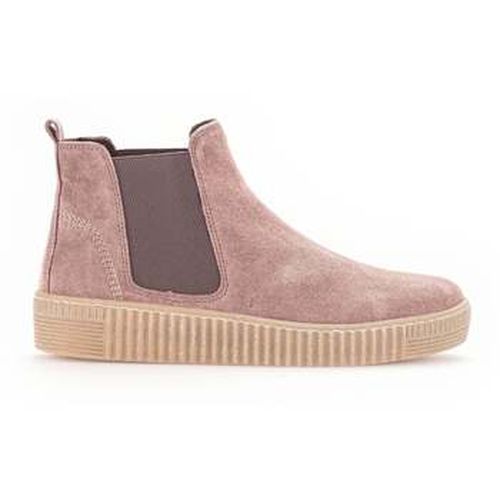 Bottines Bottine Chelsea en velours à talon compensé - Gabor - Modalova