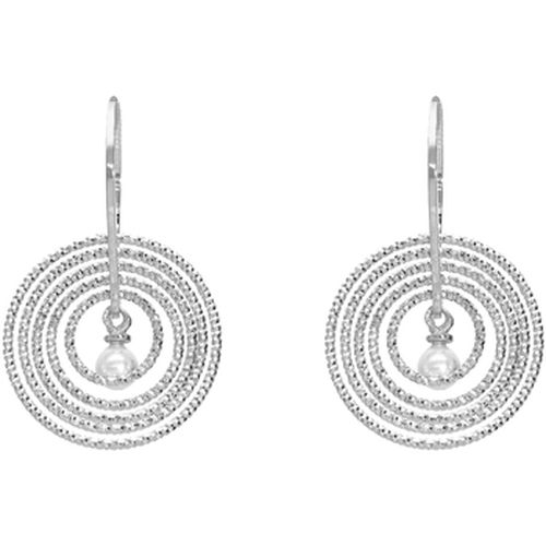 Boucles oreilles Boucles D'oreilles En Argent 20 Mm Multi Rond Avec Perle - Orusbijoux - Modalova