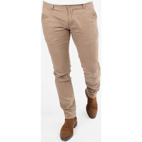 Chinots Pantalon chino taupe slim - Hollyghost - Modalova