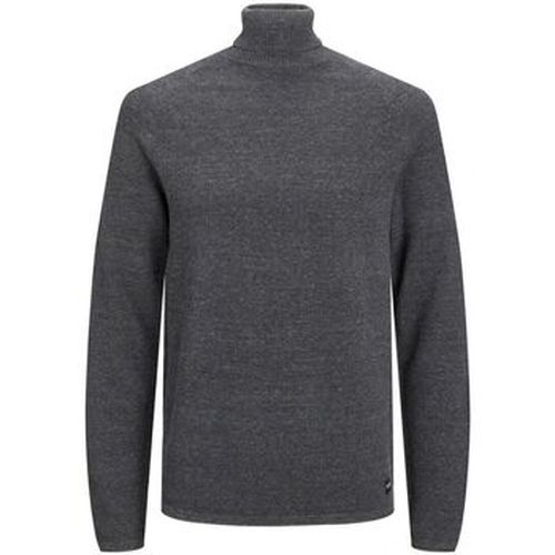 Pull 12210931 JJEHILL KNIT ROLL NECK-DARK GREY MELANGE - Jack & Jones - Modalova