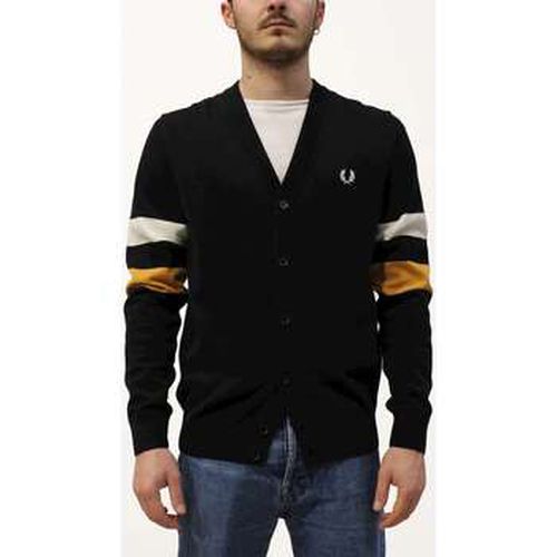 Sweat-shirt Fp Tipped Sleeve Cardigan - Fred Perry - Modalova