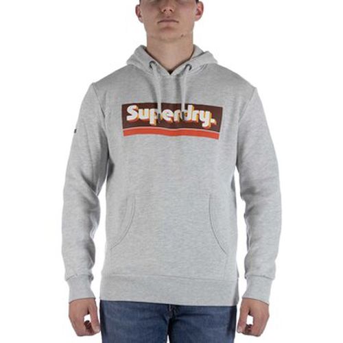 Polaire Felpa Super Dry Vintage Trade Tab Grigio - Superdry - Modalova