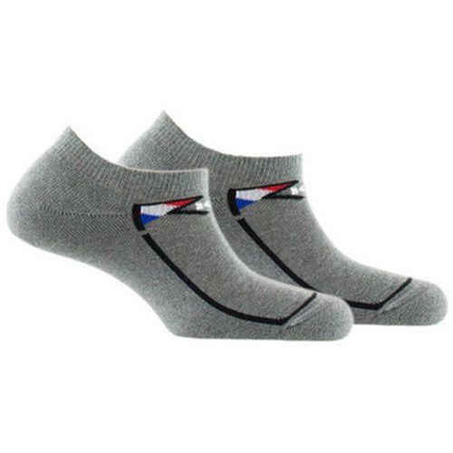 Chaussettes Lot de 2 paires d'invisibles sport en coton MADE IN FRANCE - Kindy - Modalova