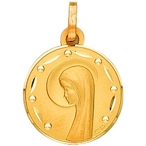 Pendentifs Médaille vierge pastillée - Brillaxis - Modalova