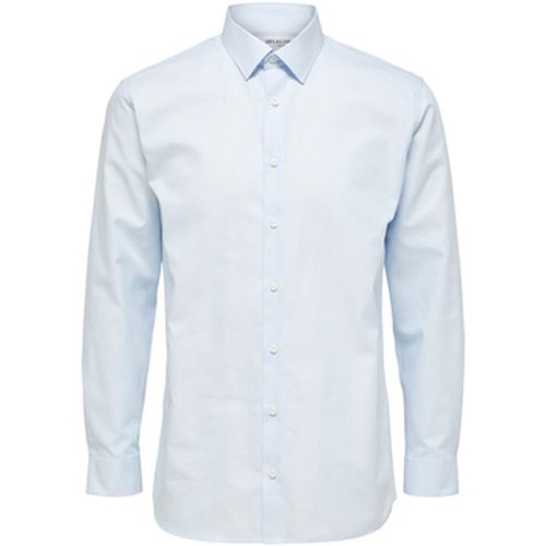 Chemise Ethan Classic Overhemd Lichtblauw - Selected - Modalova