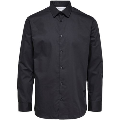 Chemise Ethan Classic Overhemd Zwart - Selected - Modalova