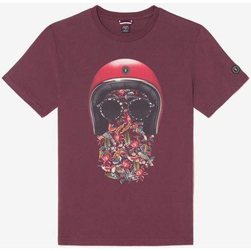 T-shirt T-shirt gregor lie de vin imprimé - Le Temps des Cerises - Modalova
