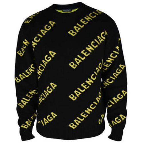 Sweat-shirt Pull en maille logo - Balenciaga - Modalova