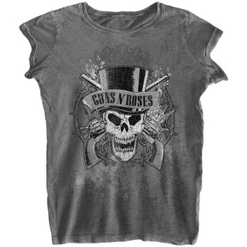T-shirt Guns N Roses Faded Skull - Guns N Roses - Modalova