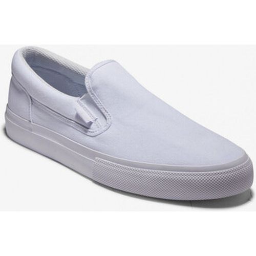 Chaussures de Skate MANUAL SLIP ON WHITE - DC Shoes - Modalova