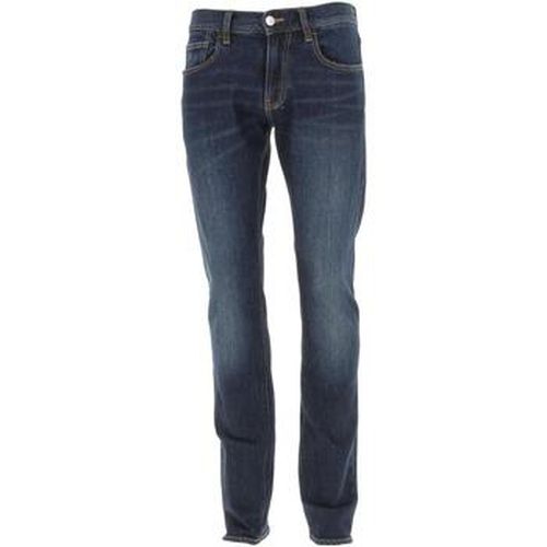 Jeans 5 pockets pant indigo denim - EAX - Modalova