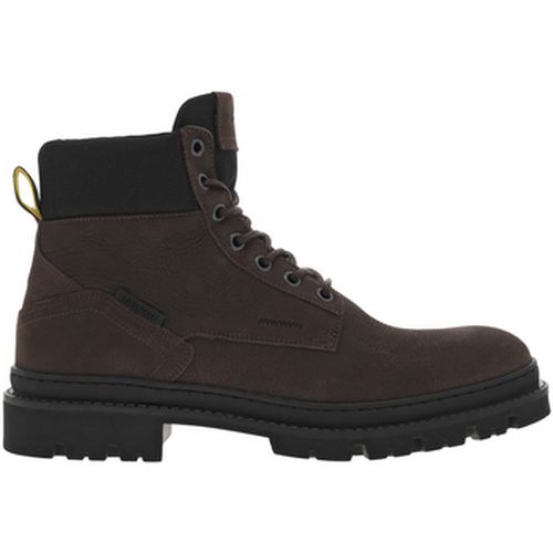 Boots Bottines cuir nubuck talon décroché bas - Lyle & Scott - Modalova