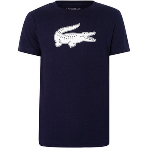 T-shirt T-shirt de sport imprimé crocodile en 3D - Lacoste - Modalova