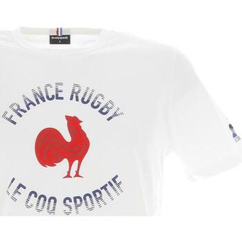 T-shirt Ffr fanwear tee ss n1 m new optical whi - Le Coq Sportif - Modalova